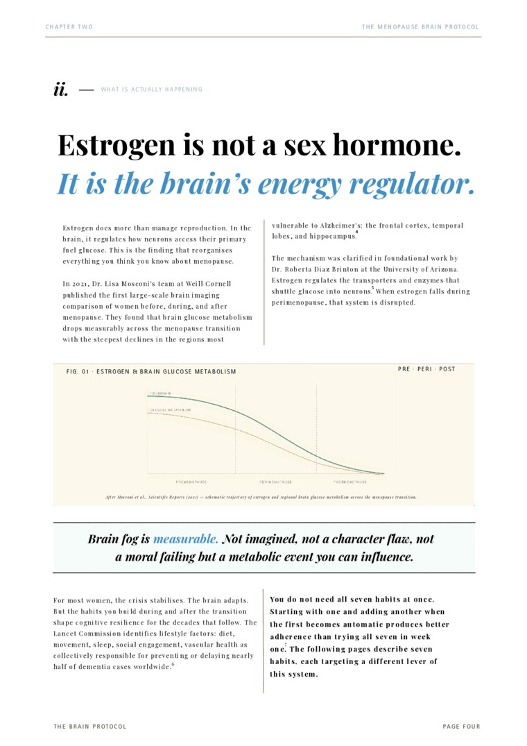 A page from The Brain Protocol